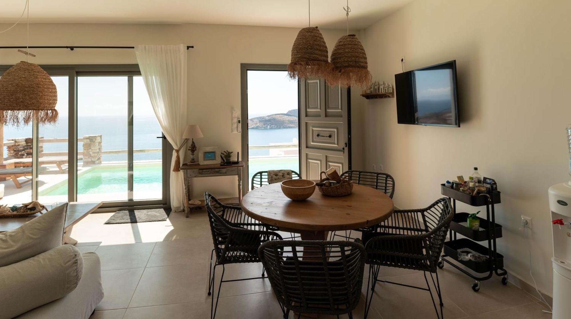 Deja Blue Villa 1 Agios Georgios  ภายนอก รูปภาพ