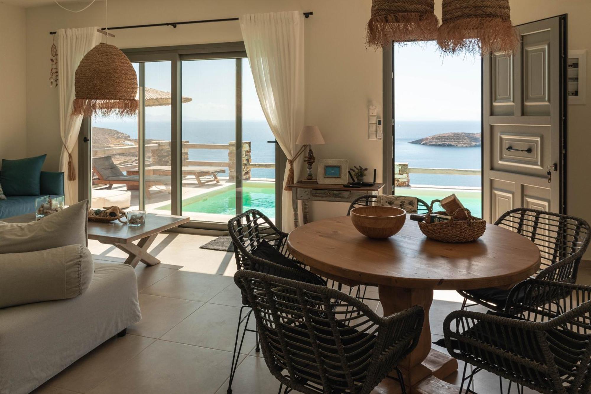 Deja Blue Villa 1 Agios Georgios  ภายนอก รูปภาพ