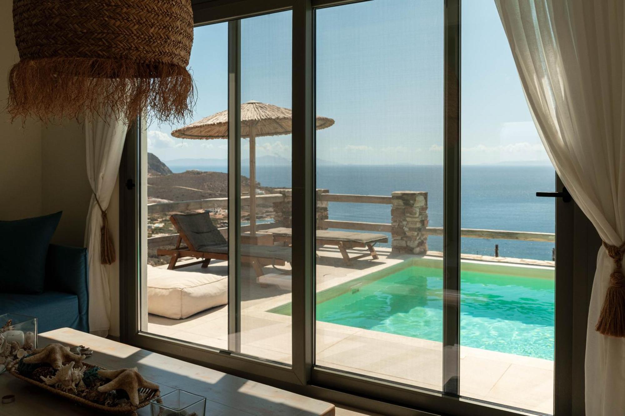 Deja Blue Villa 1 Agios Georgios  ภายนอก รูปภาพ