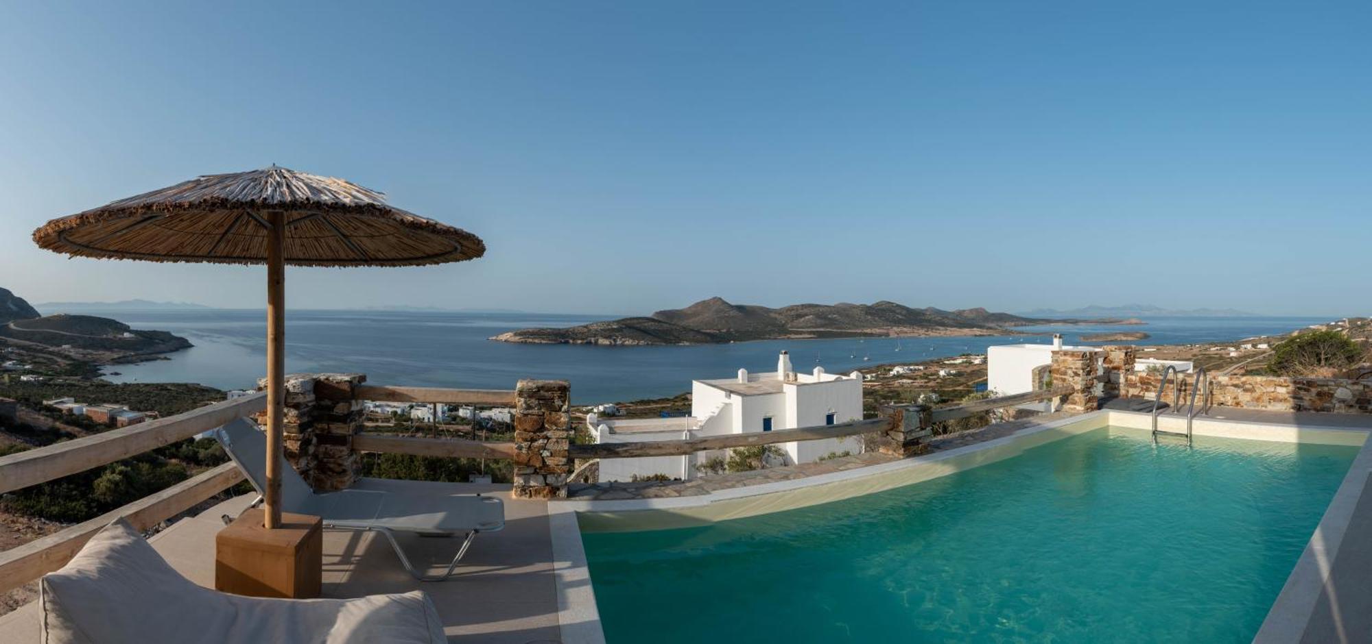 Deja Blue Villa 1 Agios Georgios  ภายนอก รูปภาพ